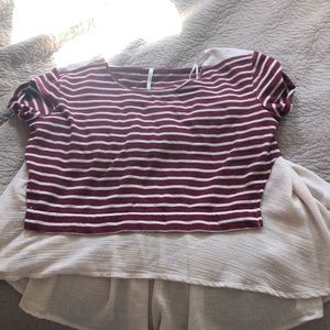 free people striped shirt